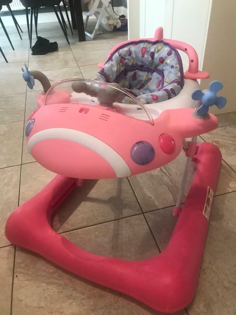 aeroplane baby walker